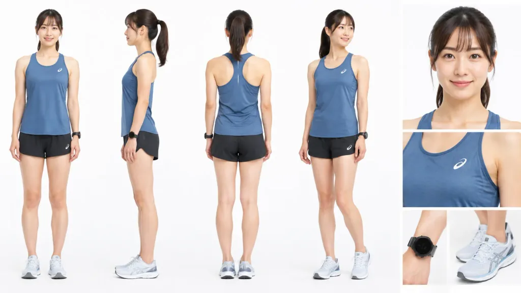 Japanese Female Runner Character Sheet
