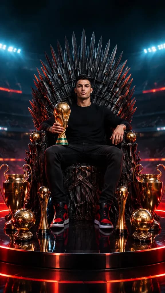 Football Champion on Iron Blade Throne