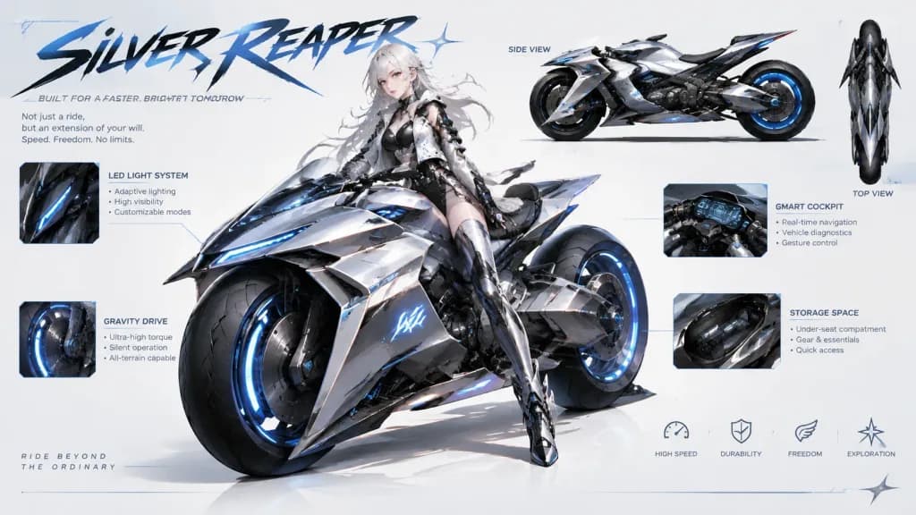 Custom Character Vehicle Concept Sheet