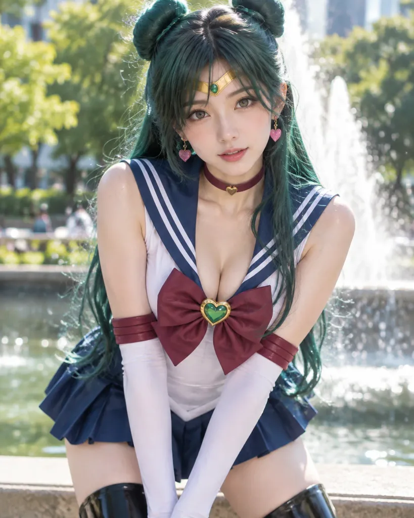 Realistic Sailor Jupiter Cosplay Portrait