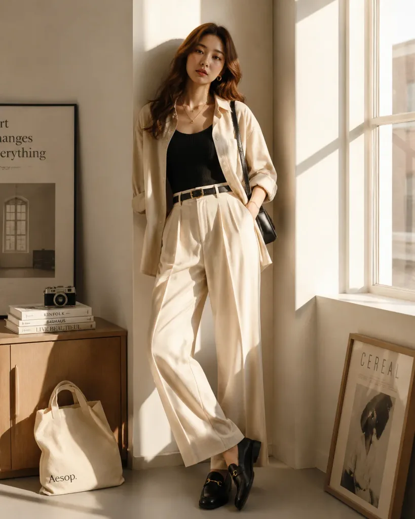 Quiet Luxury Apartment Fashion Editorial
