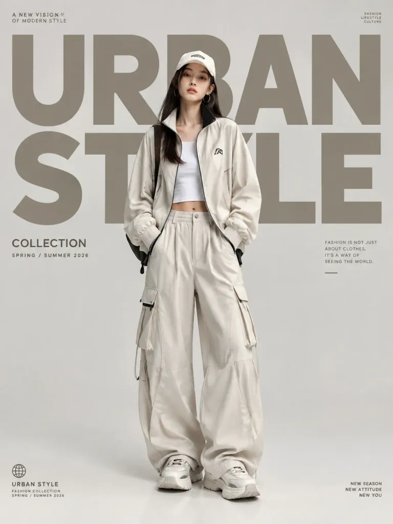Minimalist High-Fashion Editorial Poster