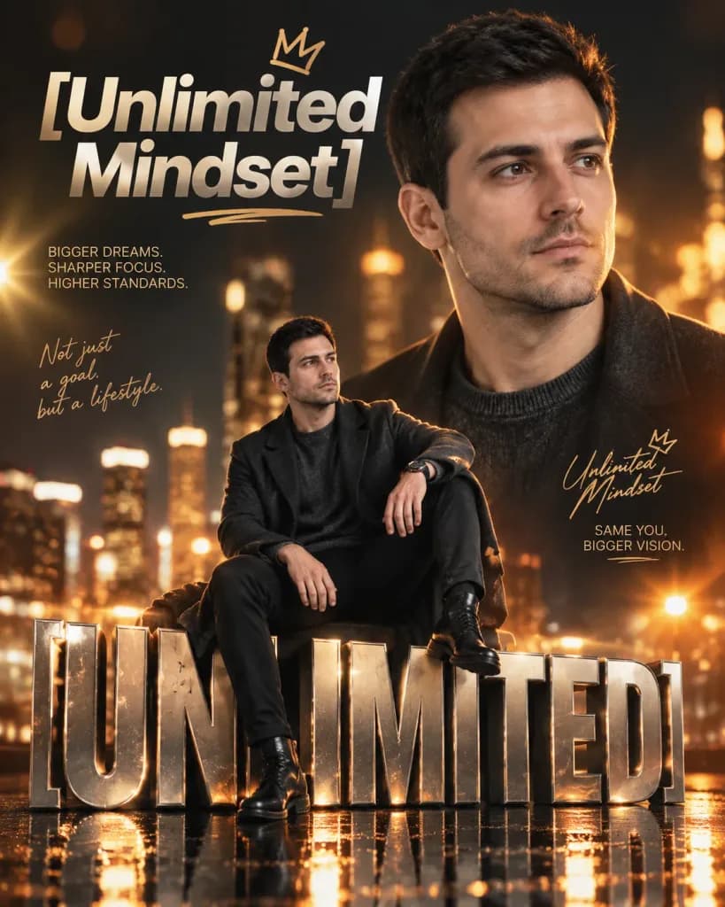 Urban Milestone Celebration Poster