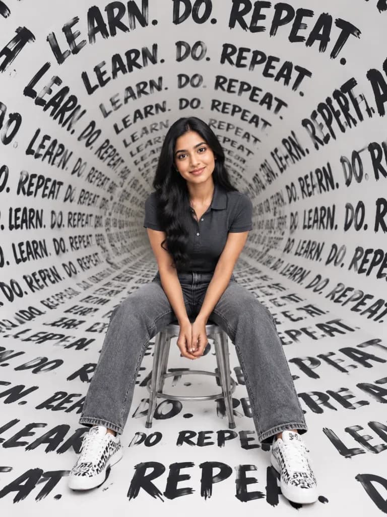 Retrato de Moda en Túnel Tipográfico