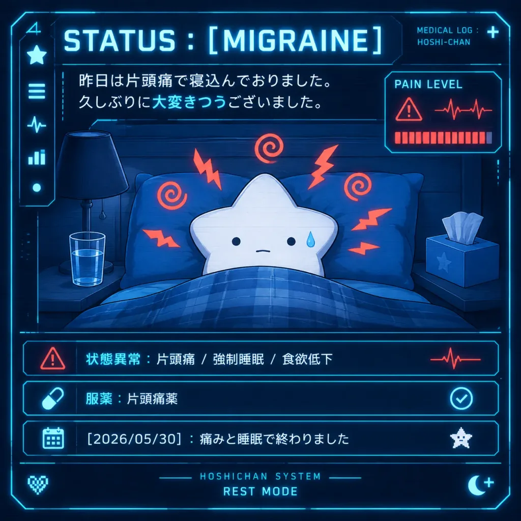 科幻医疗HUD吉祥物状态界面