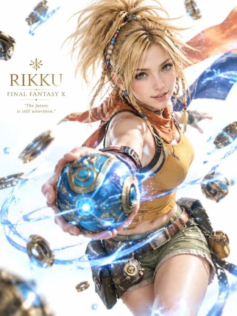 Live-Action Rikku Action Portrait