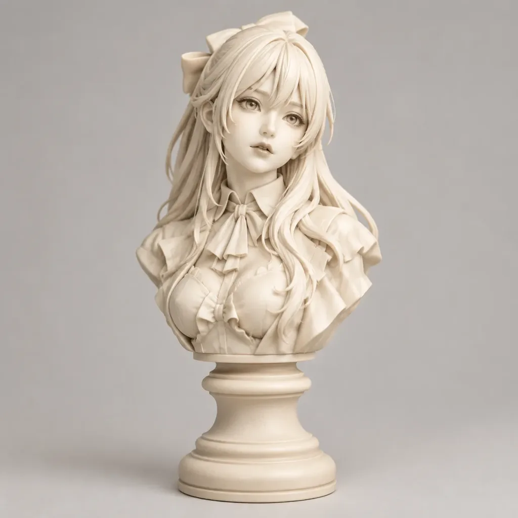 Character Bust Chess Piece Transformation