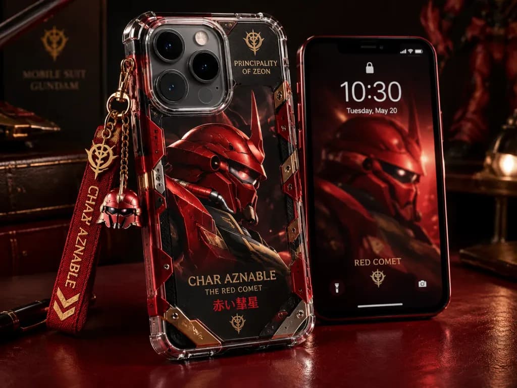 Anime Mecha Smartphone Case Mockup