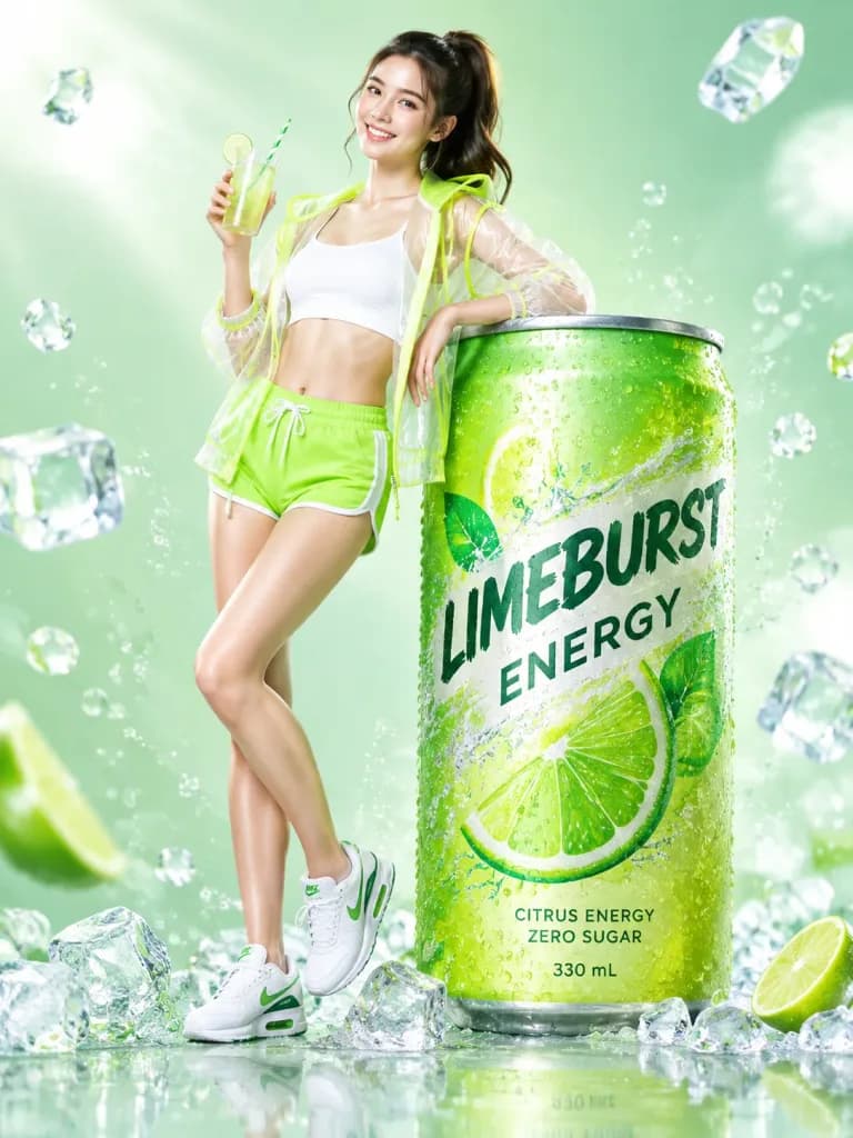 Energy Drink Commercial Campaign