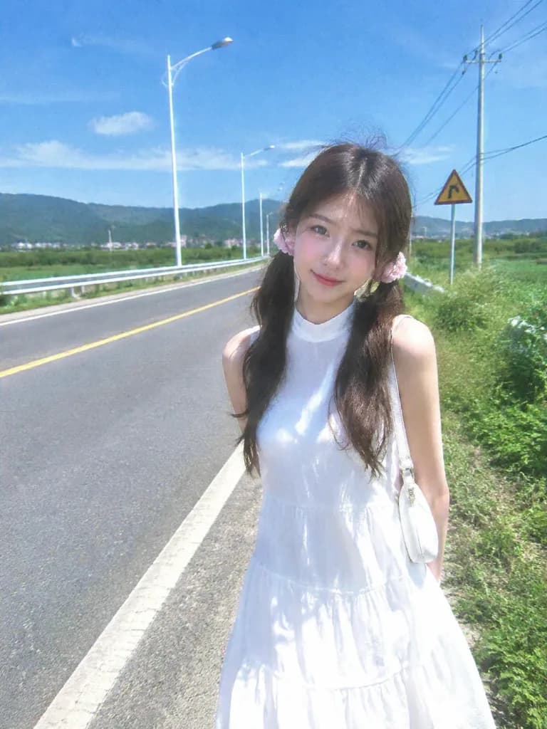 Vintage CCD Summer Roadside Snapshot