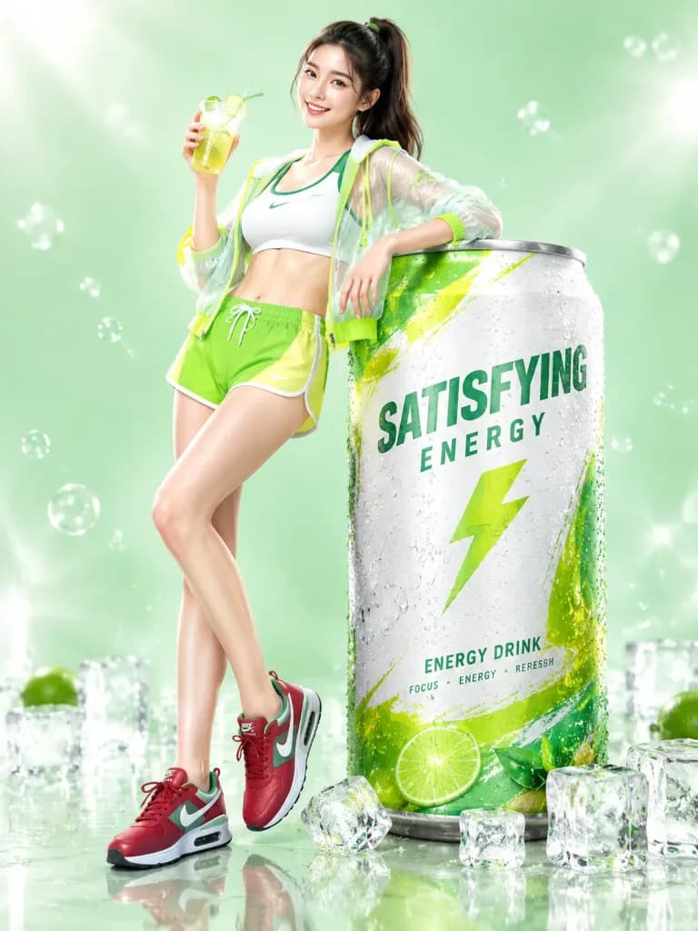 Energy Drink Commercial Campaign