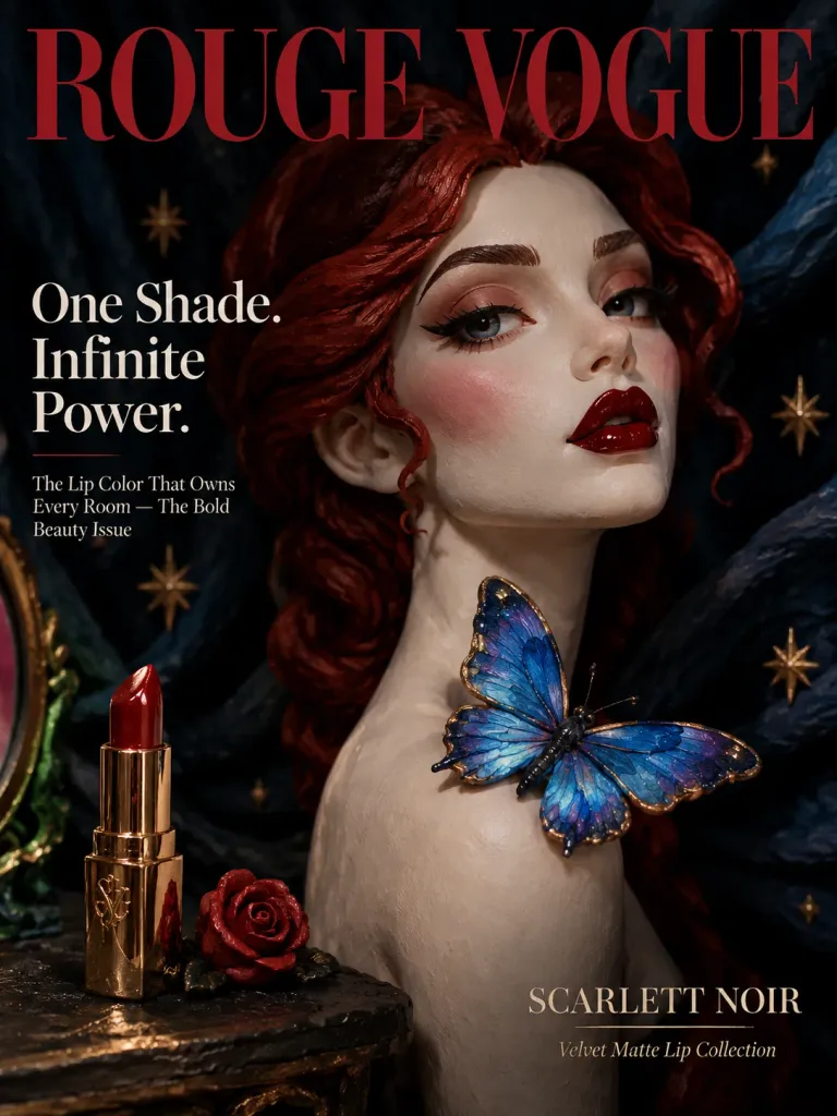Copertina di Rivista Beauty in Plastilina