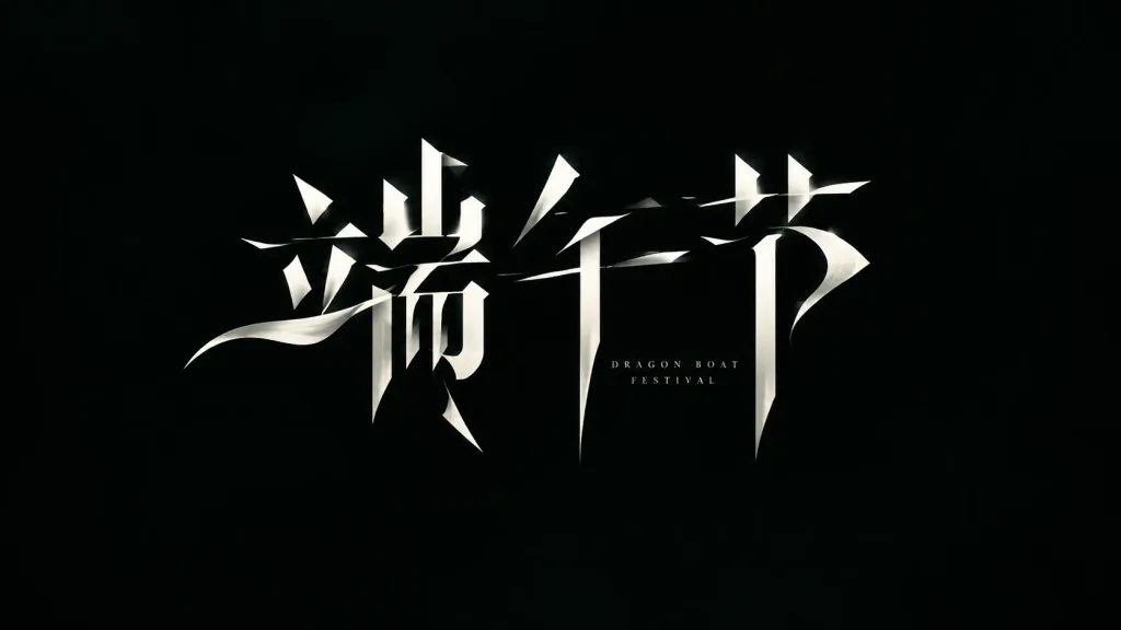 Modern Experimental Chinese Typographic Logo
