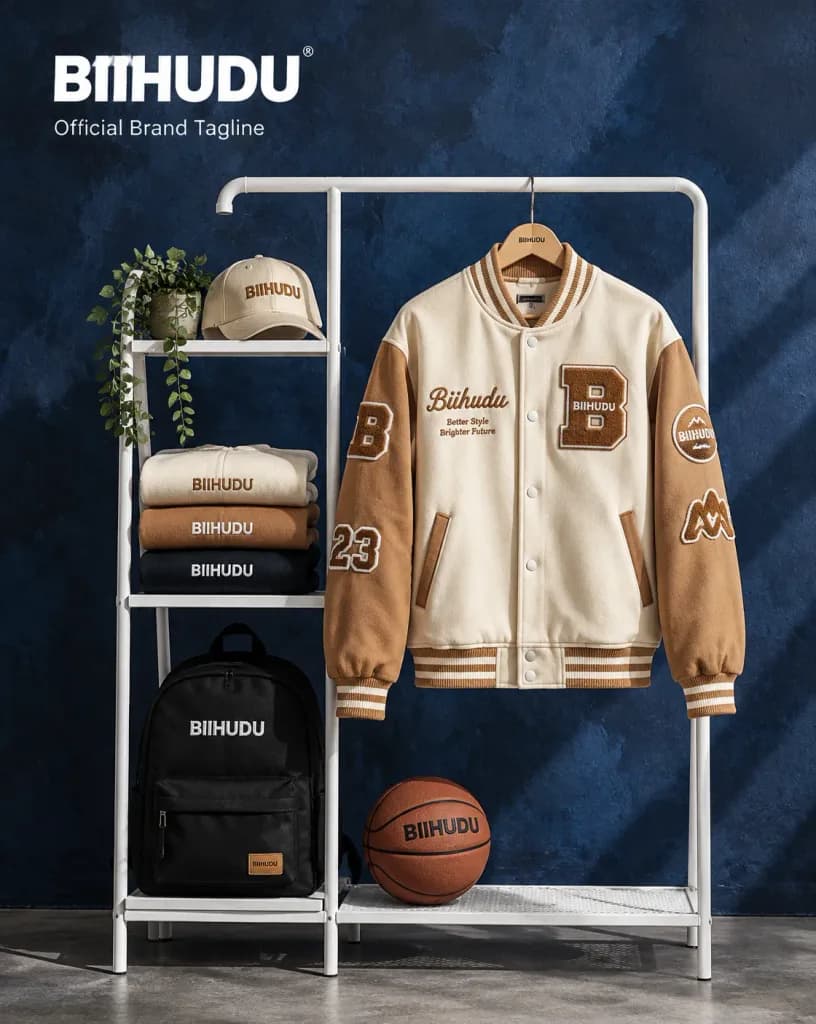 Showroom-Stillleben für Marken-Merch-Drop