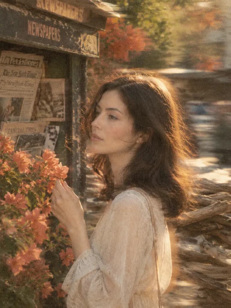 Vintage Fujifilm Dreamy Motion Portrait