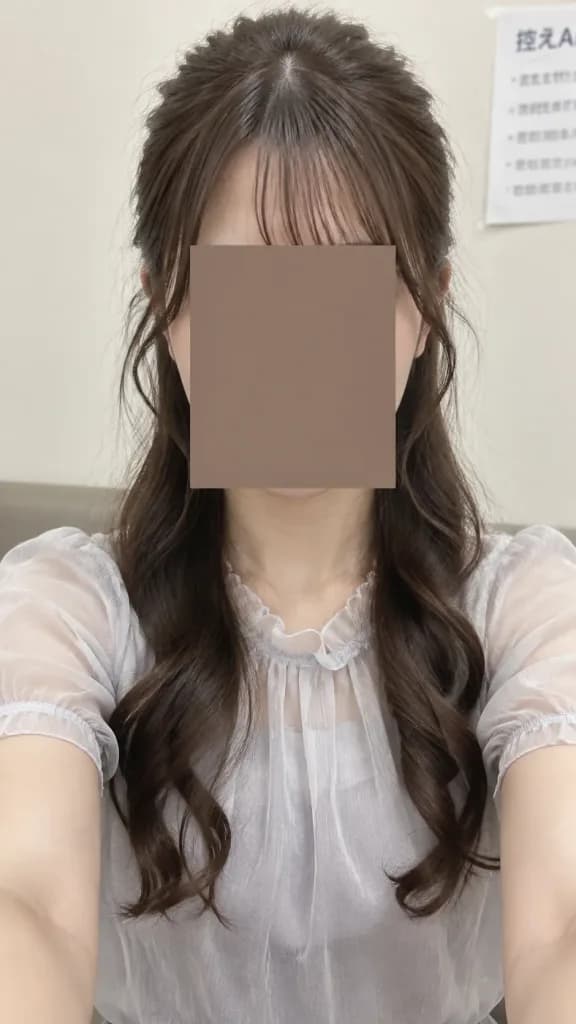 Indoor Selfie with Face Privacy Block