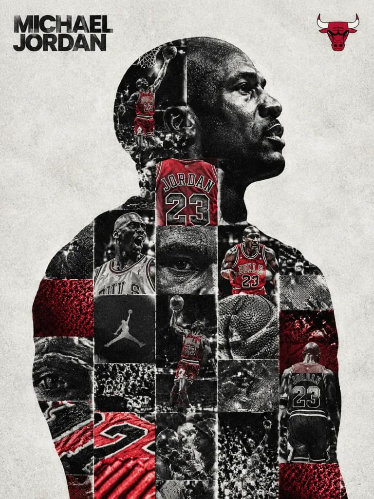 Dual Exposure Sports Tribute Poster