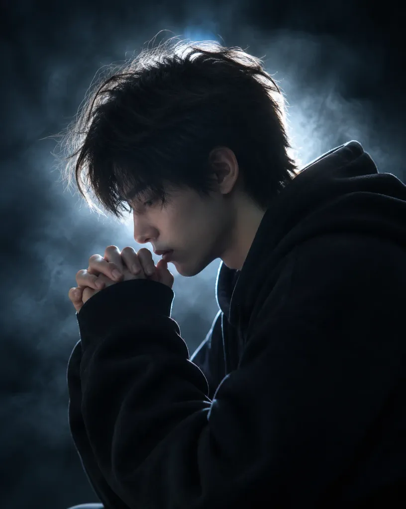 Contemplative Fine-Art Side Profile Portrait