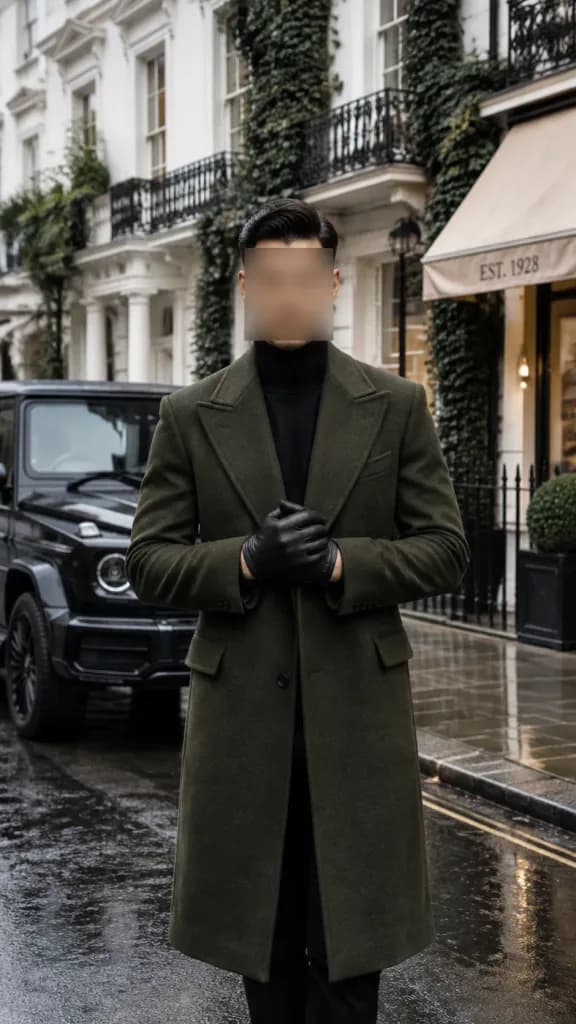 Editorial de Moda Masculina de Luxo em Londres