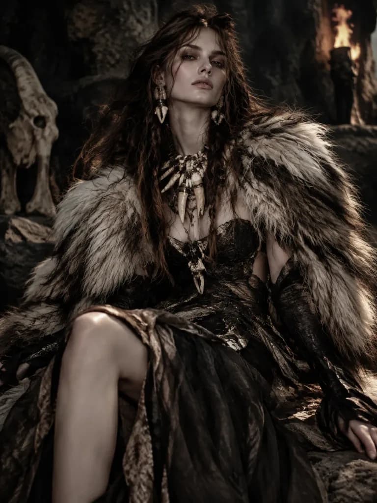 Prehistoric Avant-Garde Haute Couture