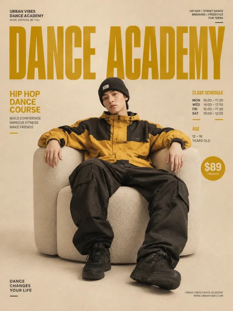 Dance Academy Editorial Promo Poster