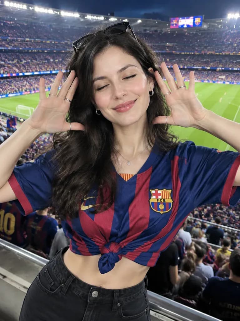 Stadyumda Futbol Taraftarı Doğal Portresi