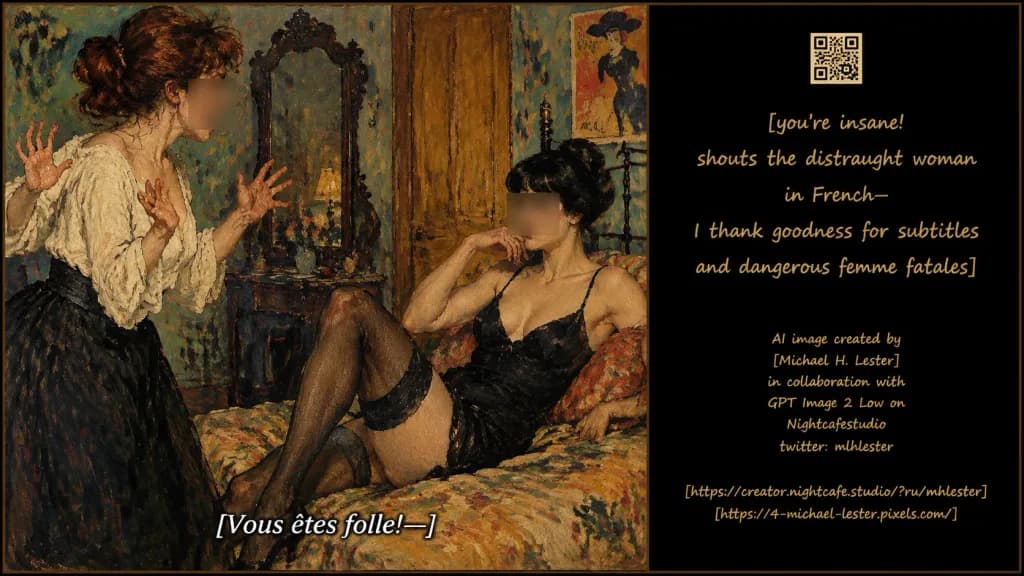 Melodrama Painting and Poetry Poster