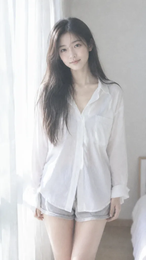 Airy Japanese Film Portrait