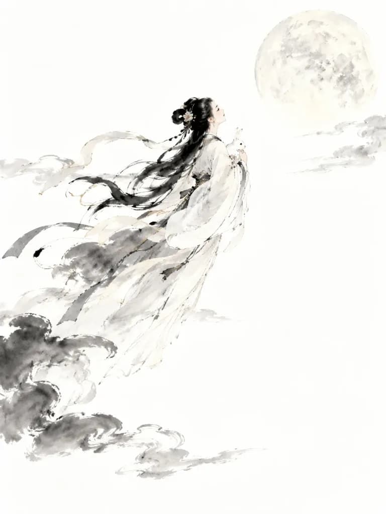 Traditional Chinese Ink Wash Painting