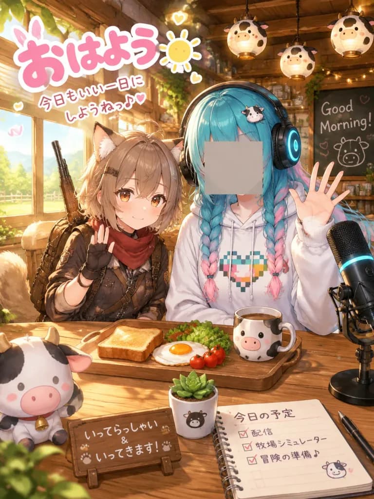 Cozy Anime Morning Cabin Livestream