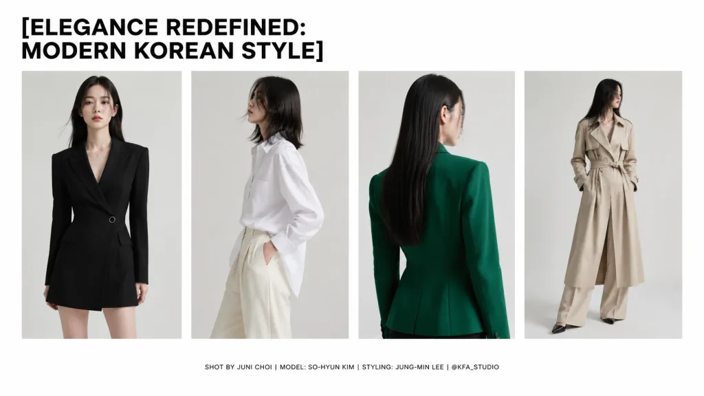 Minimalist Korean Fashion Editorial Board