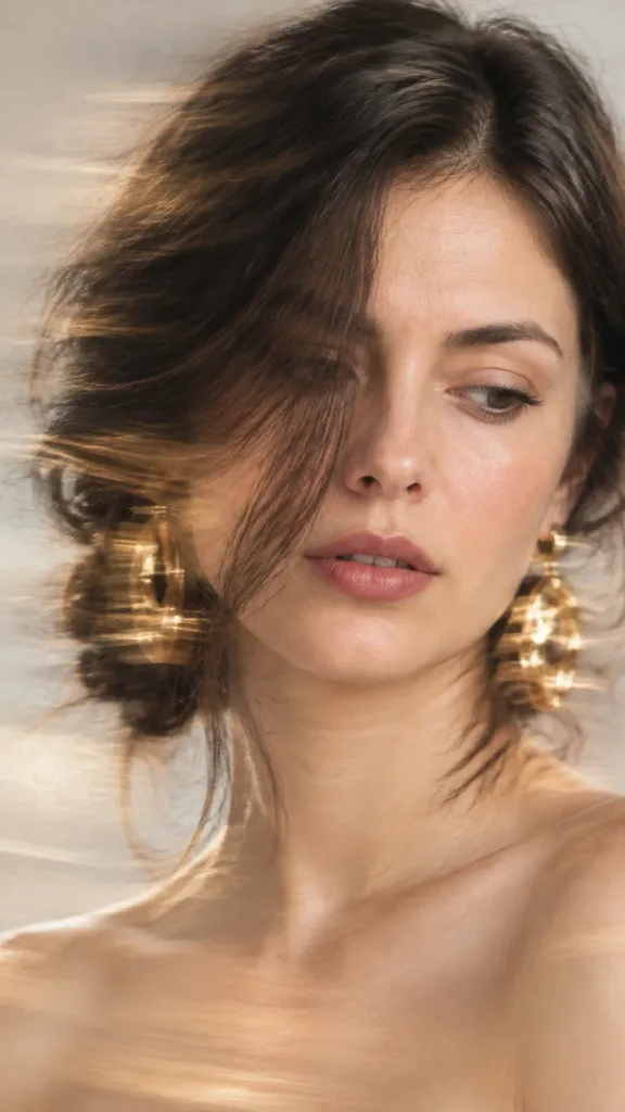 Long Exposure Motion Blur Fashion Portrait