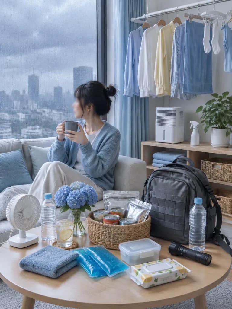 Rainy Season Preparedness in Modern Apartment