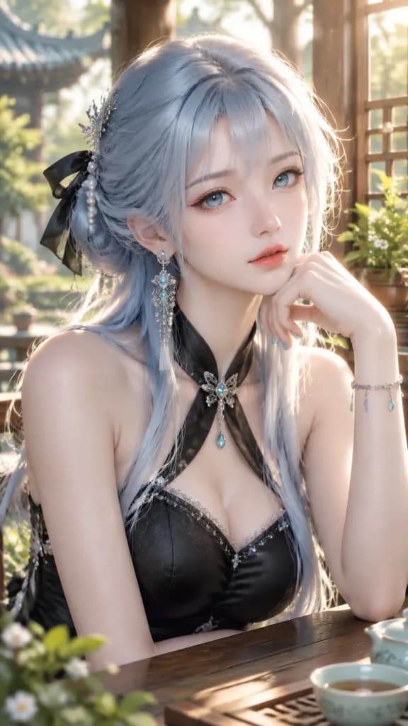 3D CG Oriental Fantasy Character Portrait
