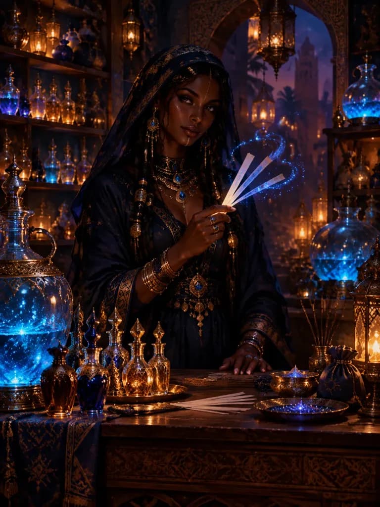 Mystical Perfume Shop in Marrakech