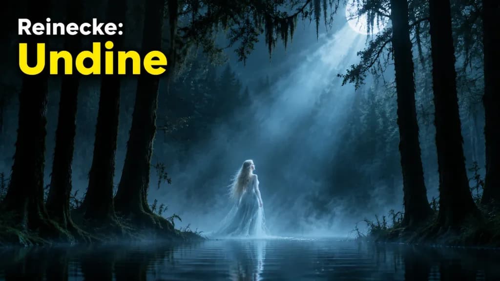 Romantic Misty Forest Music Title Card