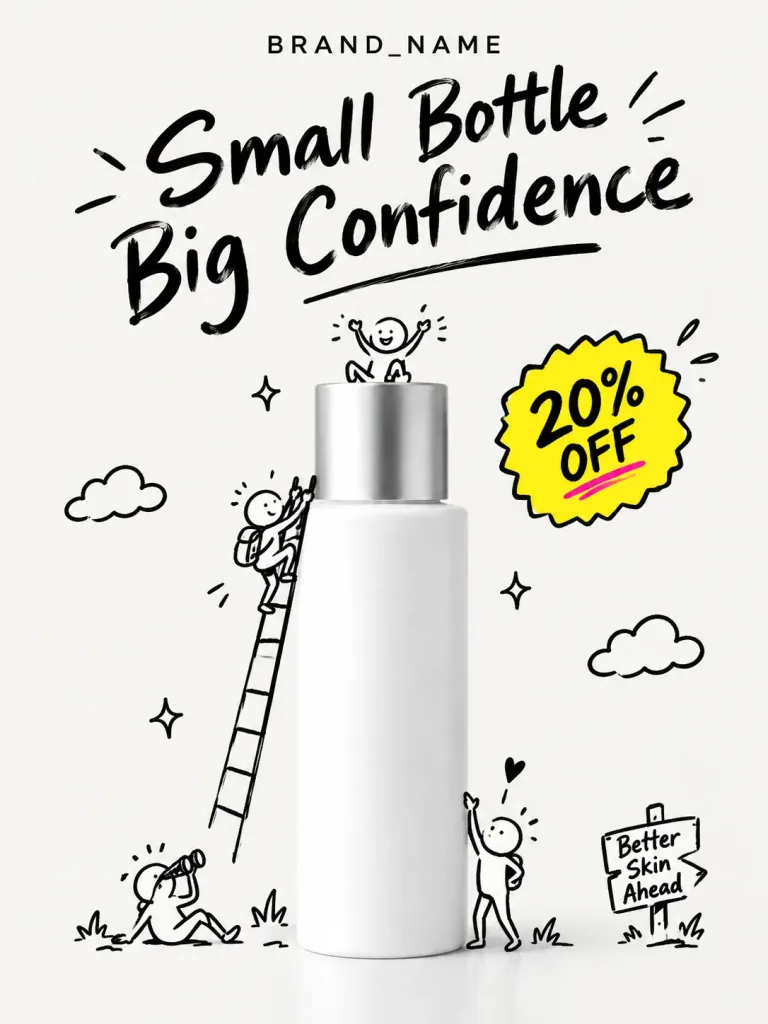Doodle Mixed Media Product Poster