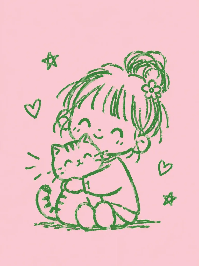 Hand-Drawn Doodle Photo Transformation