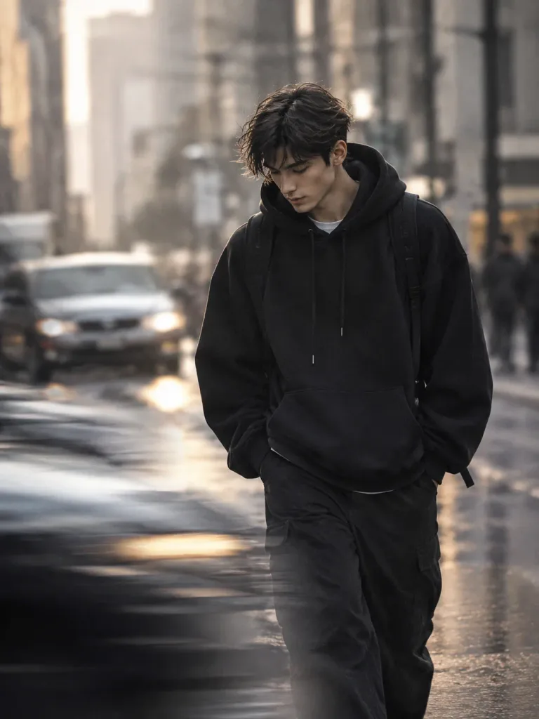 Cinematic Urban Streetwear Fashion Editorial