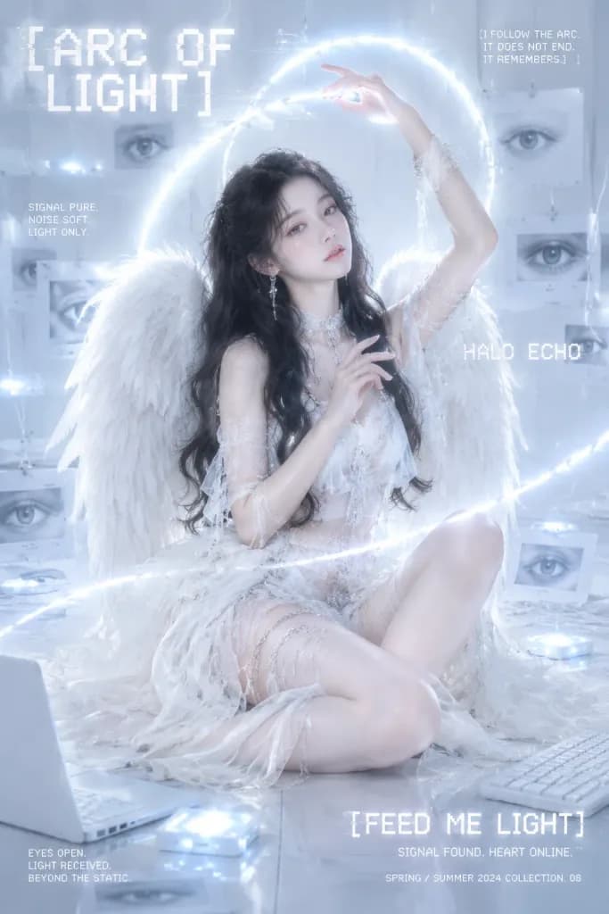 โปสเตอร์แฟชั่นไซเบอร์แองเจิล