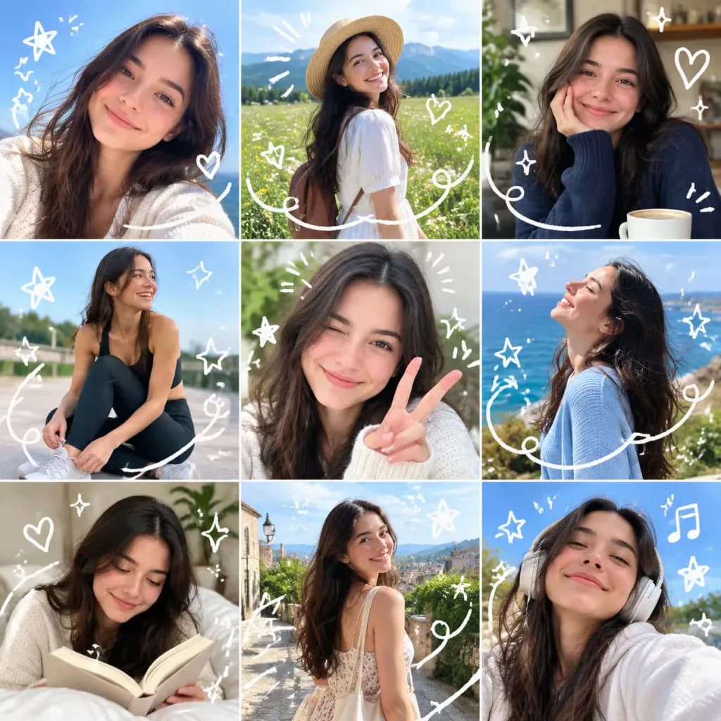 Сетка-коллаж фотодневника