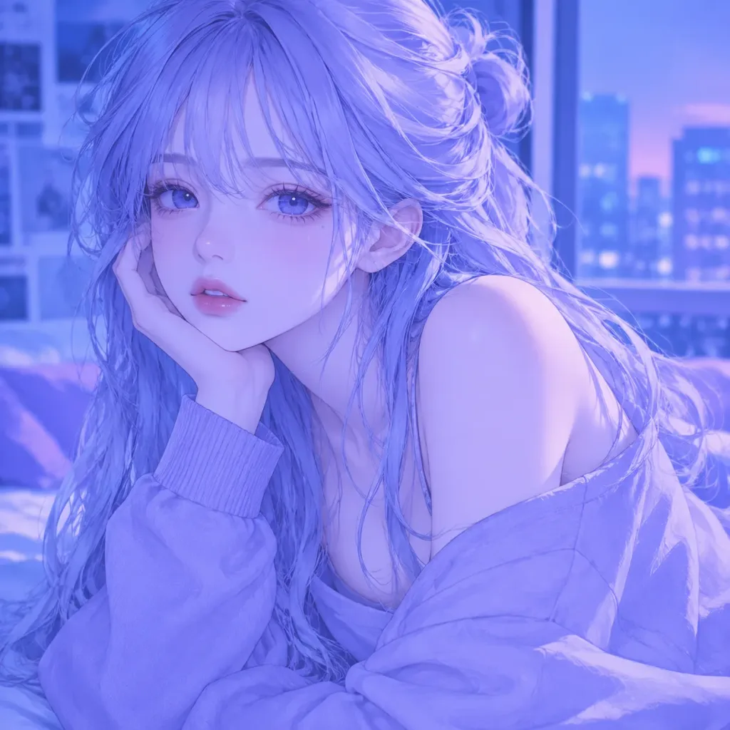 애니메이션 한정 팔레트 컬러 그레이딩