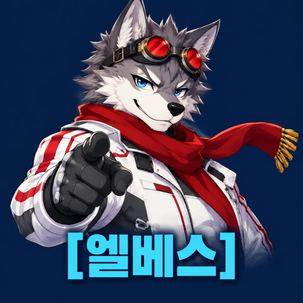 动漫狼人吉祥物游戏头像