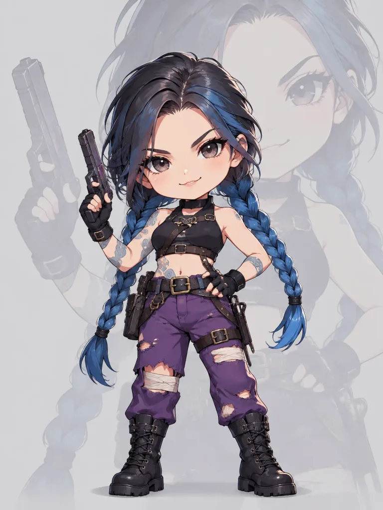 Cosplay para personagem chibi de jogo
