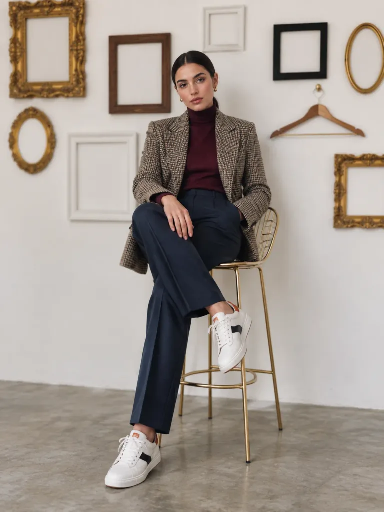 Editorial Lookbook Portrait with Eclectic Frames