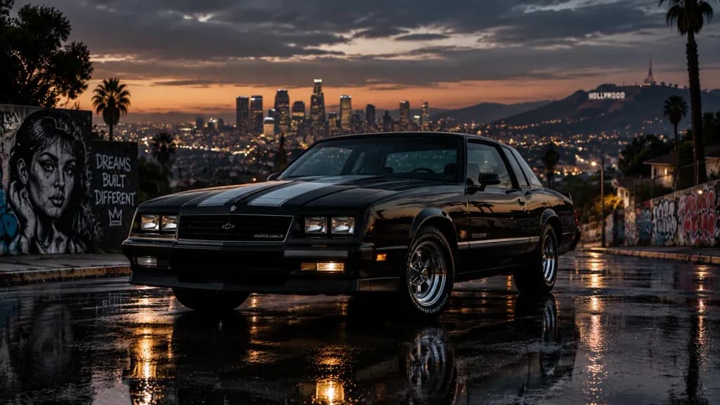 Vintage Monte Carlo on Los Angeles Hilltop