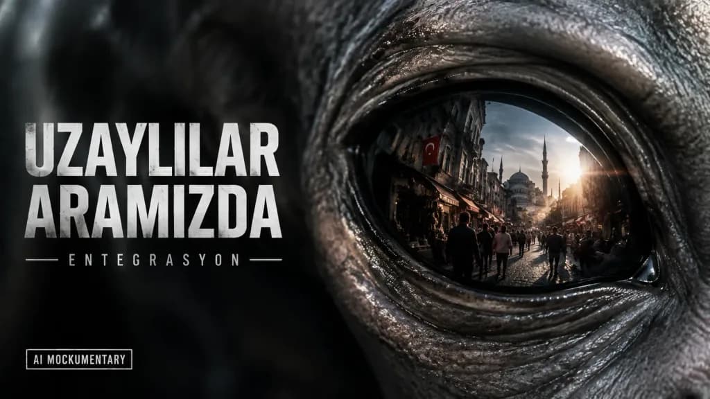 エイリアンの瞳 モキュメンタリー映画ポスター