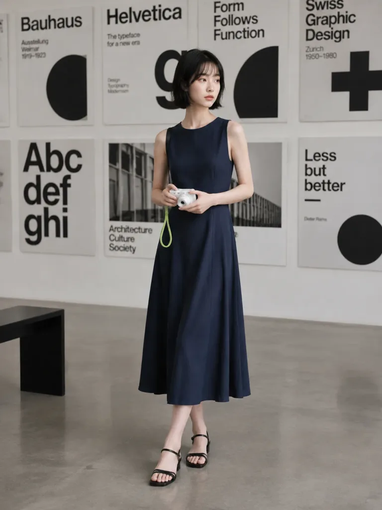 Servizio Moda Minimalista in Galleria Moderna