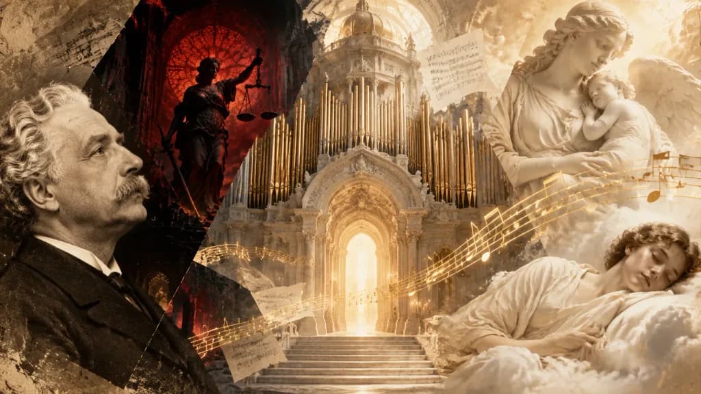 Gabriel Fauré Requiem Allegorical Collage