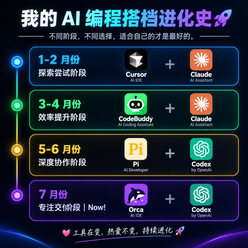 AIコーディングツールの進化タイムライン